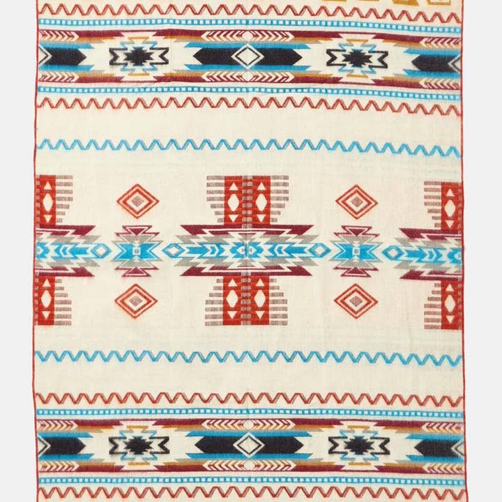 Ecuadane - Wholesale Throw Blanket - Reversible Southwest Aztec Blanket, Queen Size Boho Bedding