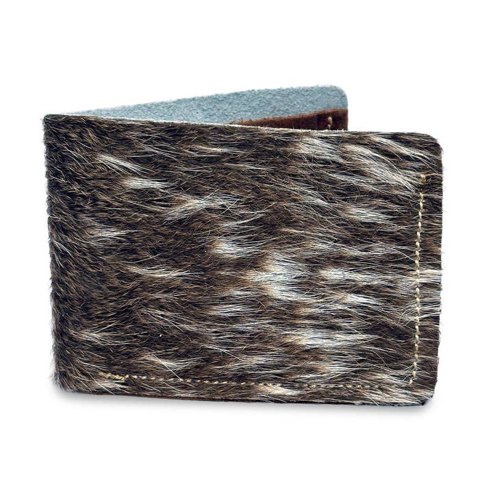 Portefeuille en cuir pliable édition spéciale - Fait main à Topanga, Californie. pour la vente par Topanga Creek Outpost