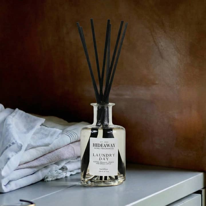 Laundry Day Reed Diffuser for wholesale by Hideaway Home Fragrances