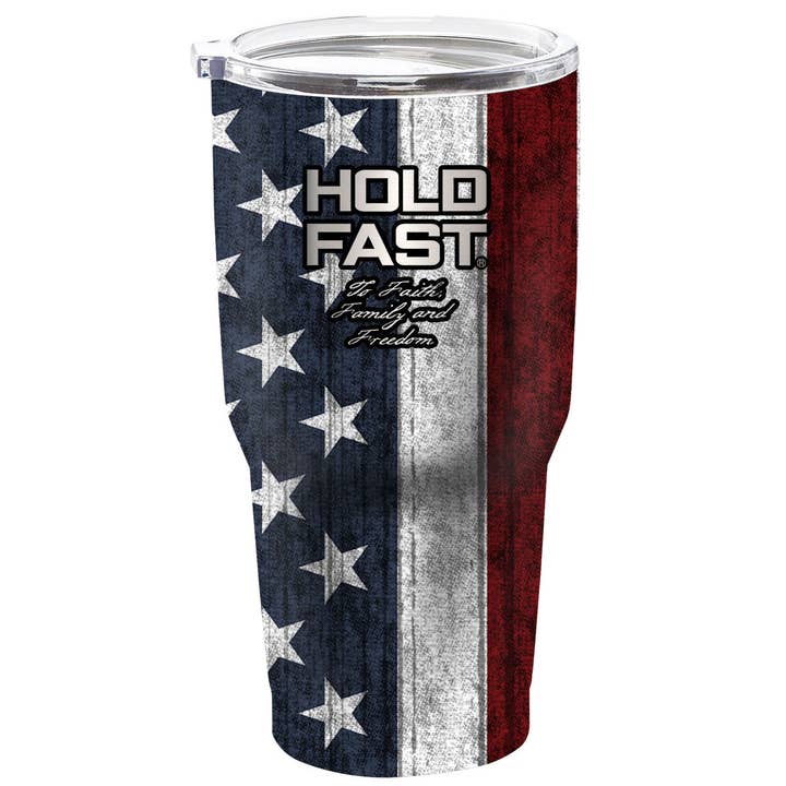 HOLD FAST Drapeau Gobelet en acier inoxydable 30 oz pour la vente par Kerusso