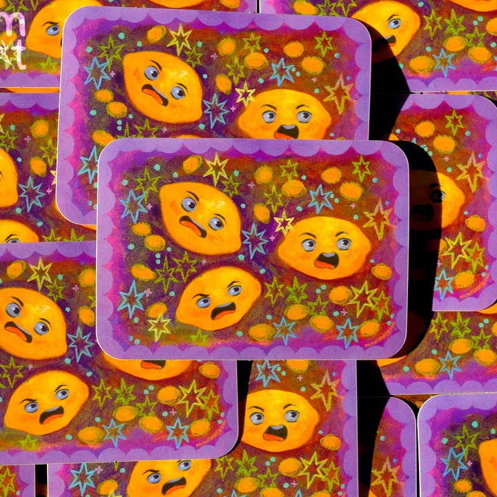 Sour Fruit Series // Sour Lemon for wholesale by Michelle Tuttle Studio