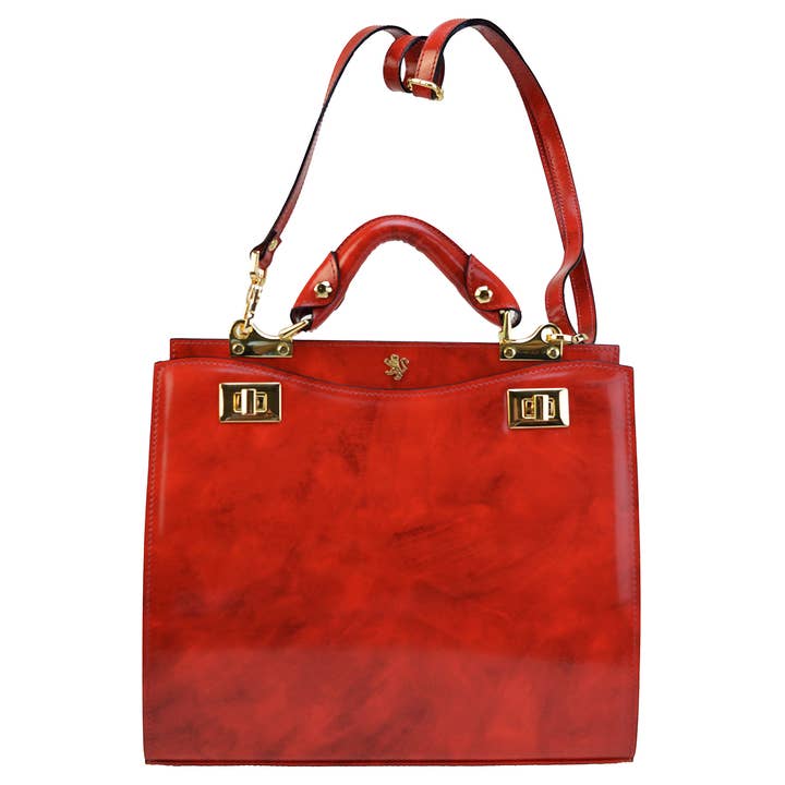 Pratesi - Wholesale Top Handle Bag - Women's - Anna Maria Luisa De' Medici Big Lady Bag in Cow Leather3