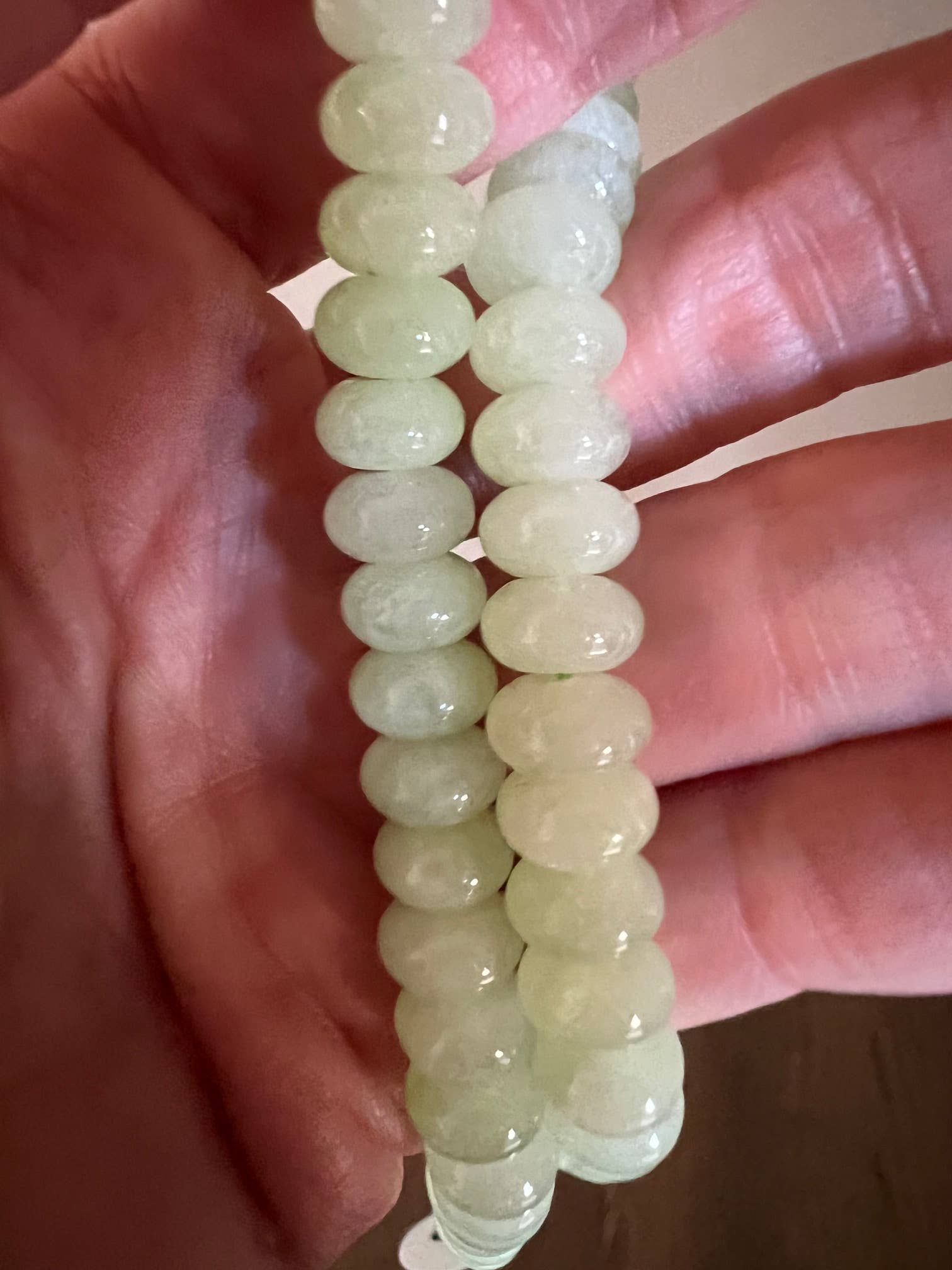 Sonya Renee Jewelry - Wholesale Beaded/Pearl Necklace - Lilly Gemstone Bead Necklace multi-color 8mm opals jade 25