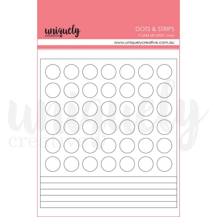 Uniquely Creative - Wholesale Craft supplies - Foam Mounts Dots & Strips