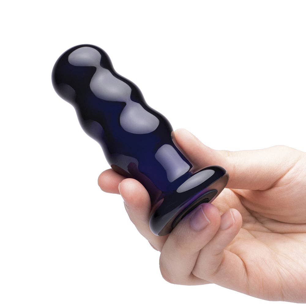 Lux Fetish Store - Vendita all'ingrosso Sex toy - Plug anale con perline vibranti telecomandato ricaricabile da 3,5 pollici6