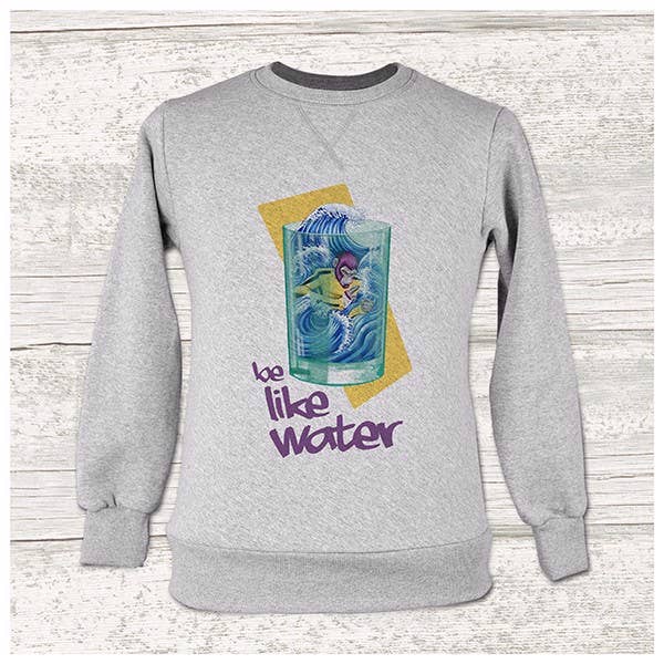 Være som vand mænds Crew Neck Sweatshirt for engroshandel hos Collecteeve