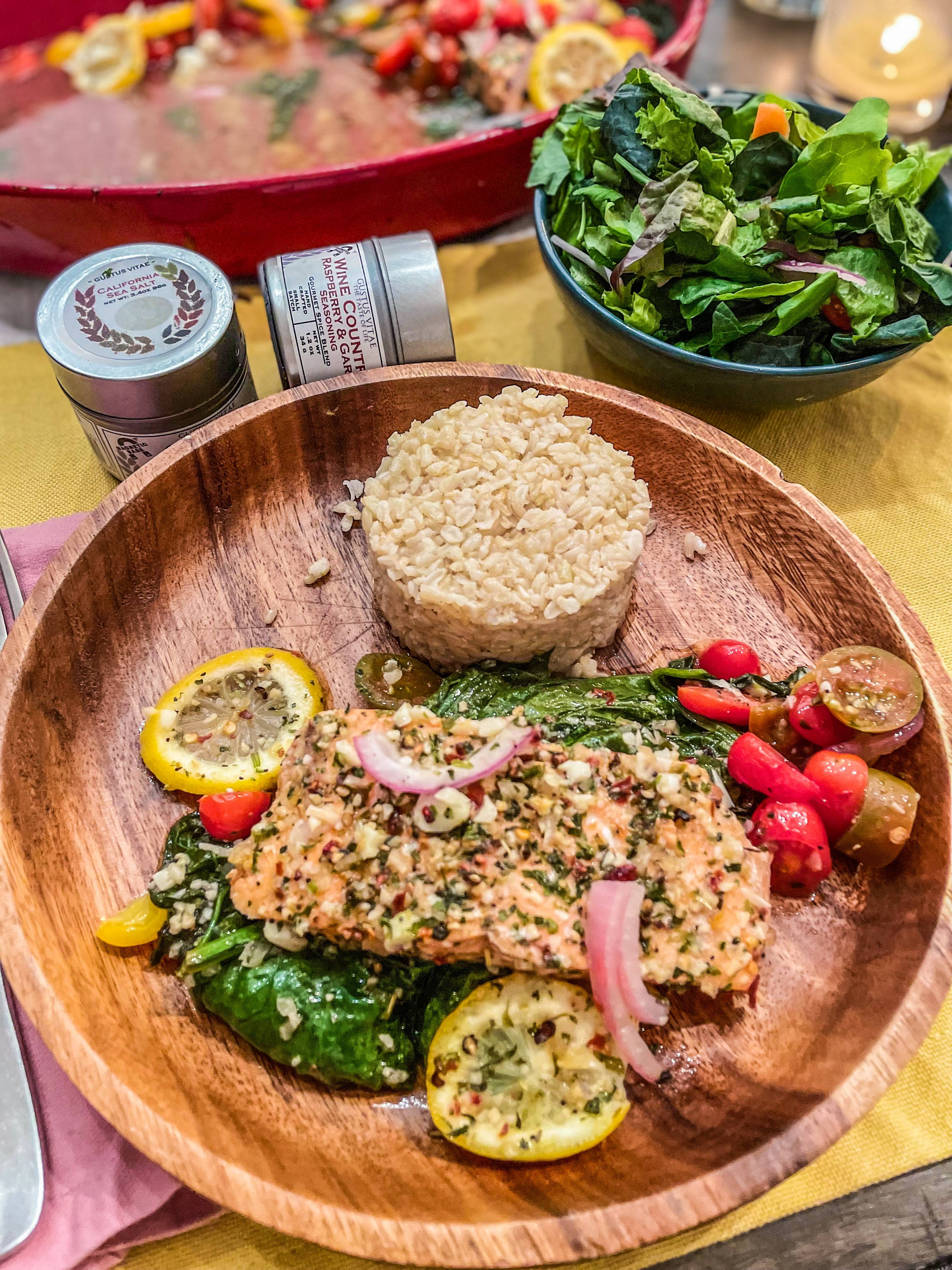 Gustus Vitae - Vente Mélanges d'épices séchées - Assaisonnement à la framboise et à l'ail4