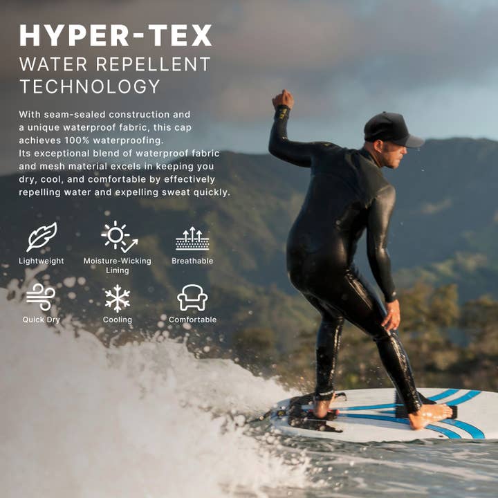 ChoKoLids - Wholesale Baseball Cap - Men's - CHOK.LIDS Plain Waterproof Performance Mesh High Profile Cap26