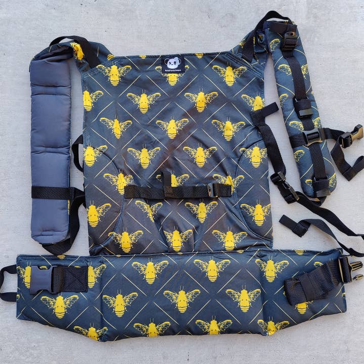 Bee Square - Fibbia completa Mer Duo2 per la vendita all'ingrosso da parte di Naked Panda Designs