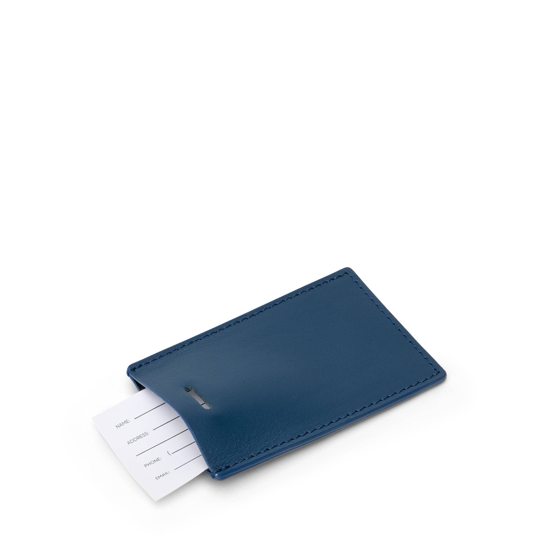 Boulevard - Wholesale Luggage Tag - "Archie" Leather Luggage Tag (Personalizable)5