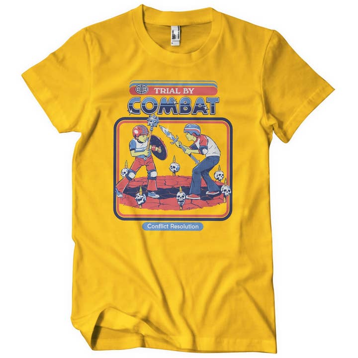 Hybris Production AB - Wholesale Screen Printed T-Shirt - Unisex - Trial By Combat T-Shirt2