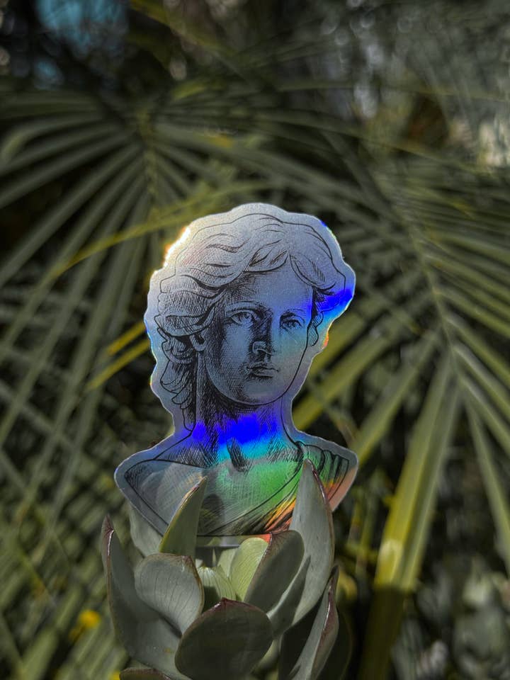 Autocollant Philosophe Silencieux pour la vente par The Pretty Cult