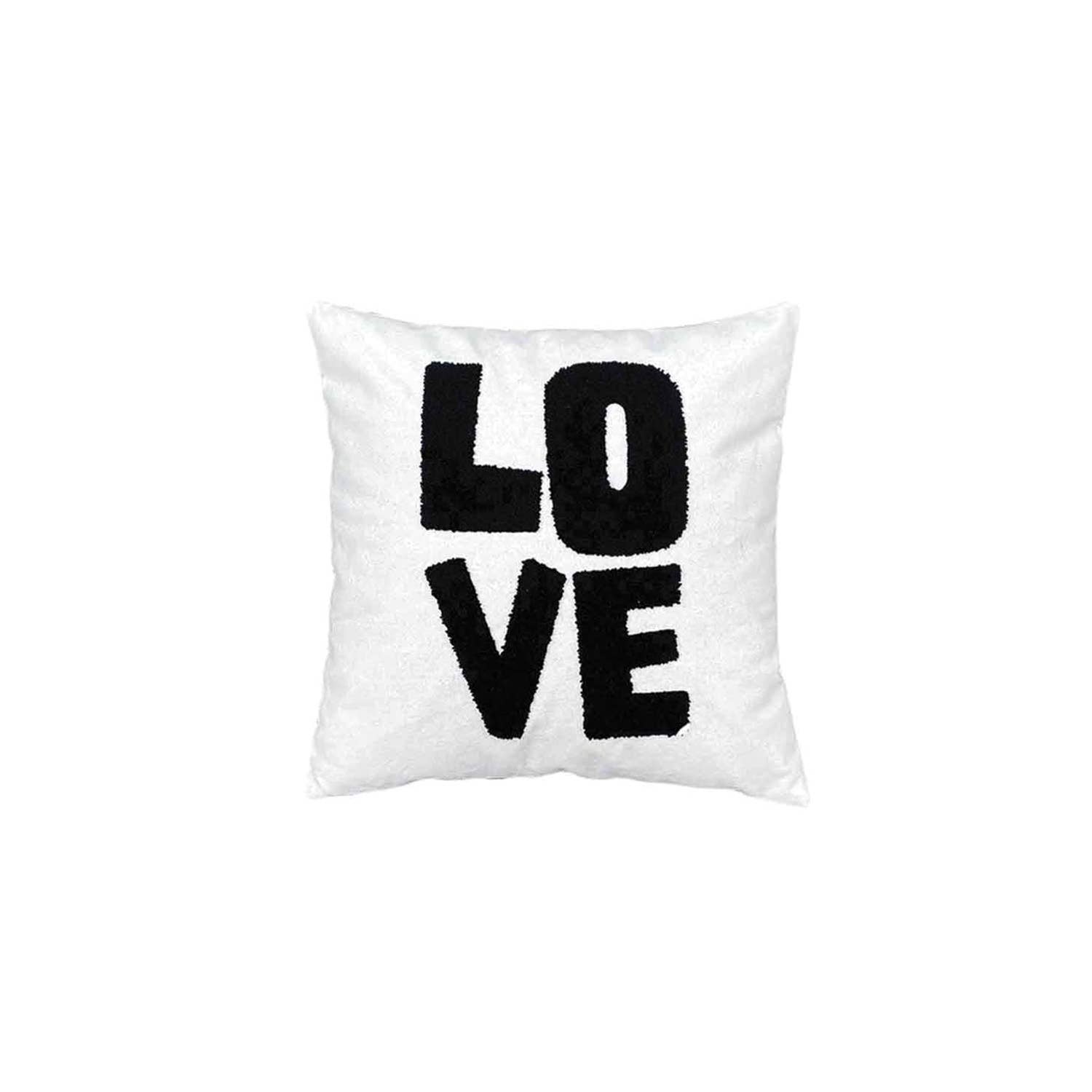 Opjet Paris - Wholesale Chair Cushion - Influence love black cushion 40x40cm0