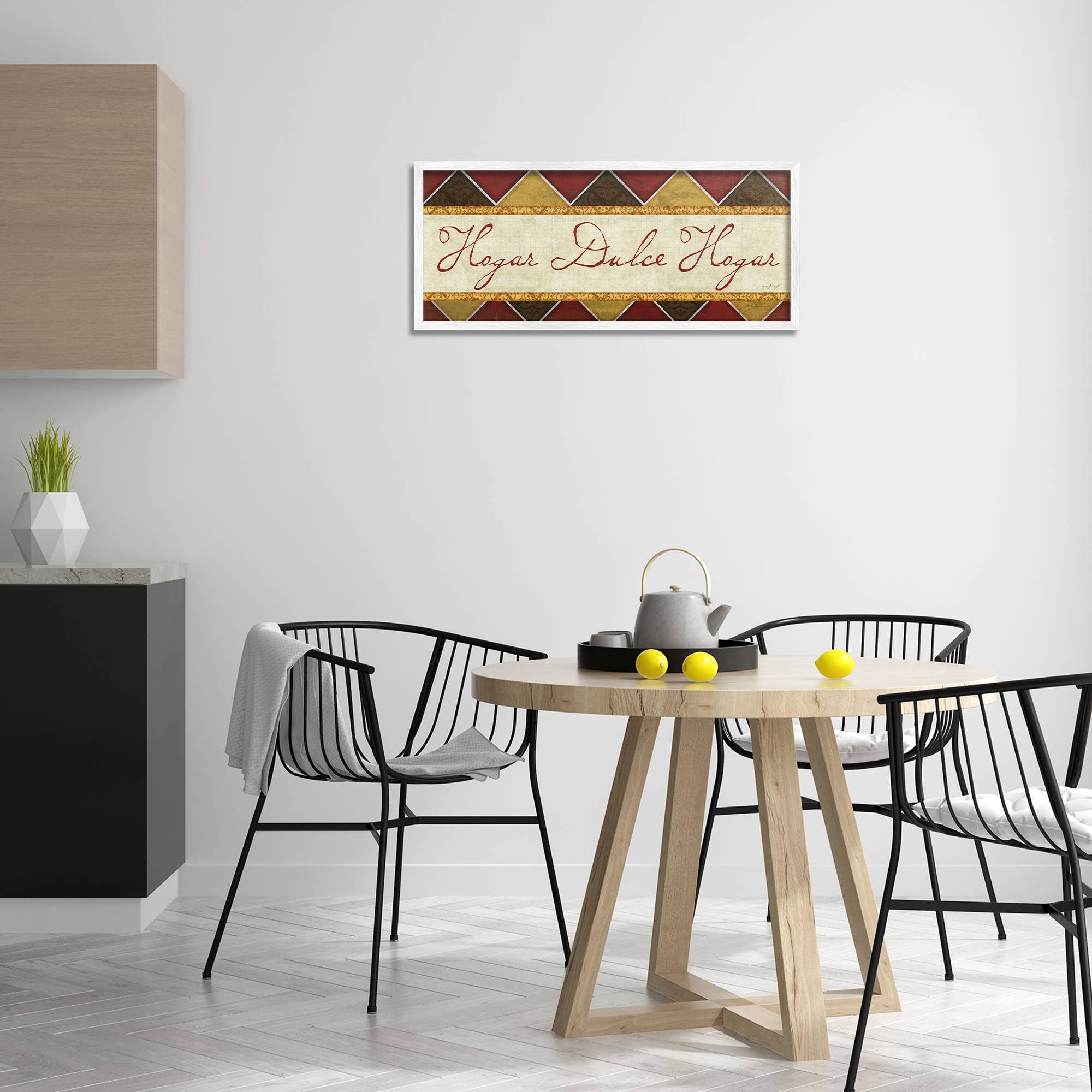 Stupell Industries - Wholesale Wall Decor - Kids & Baby - Hogar Dulce Hogar Patrón Tradicional Framed Giclee Art26