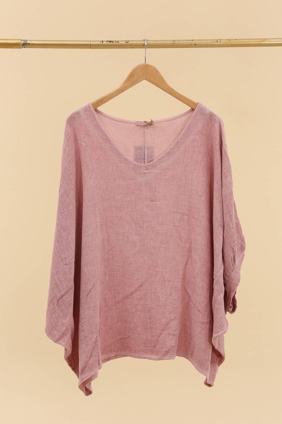 LÉA & LUC - Vente Tunique – femme - Blouse en 50% lin et 50% coton REF. 465210