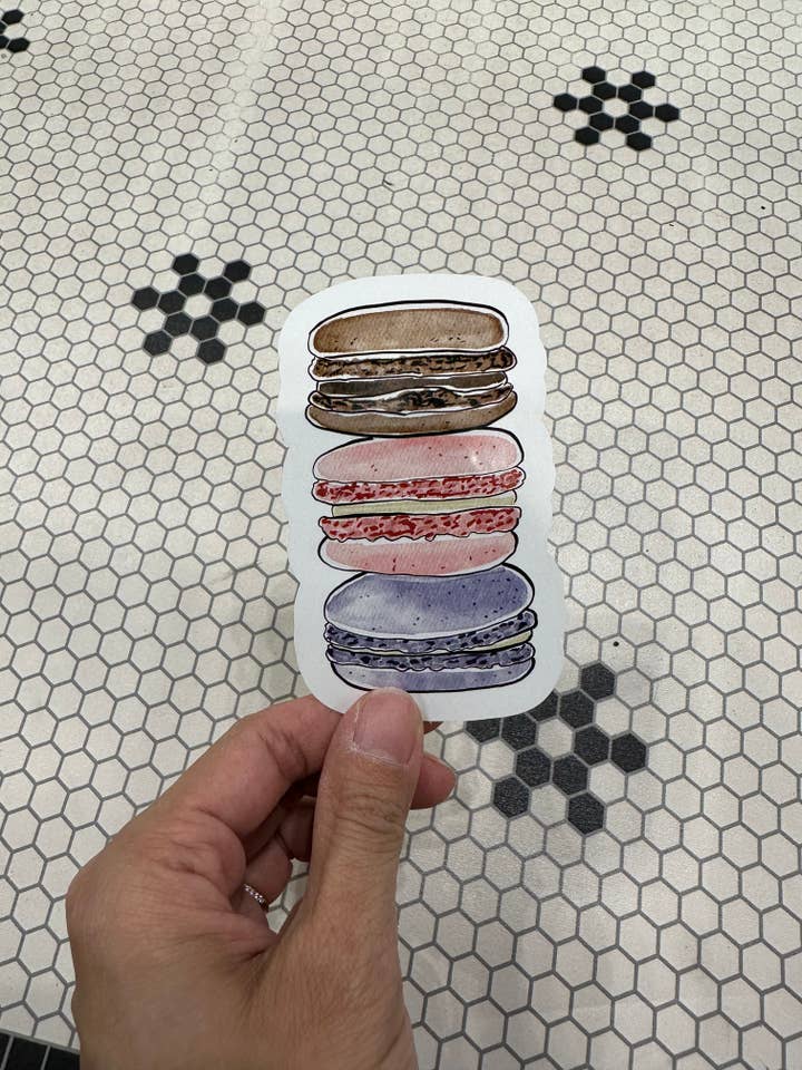 Adesivo macaron per la vendita all'ingrosso da parte di My Ohh My Studio