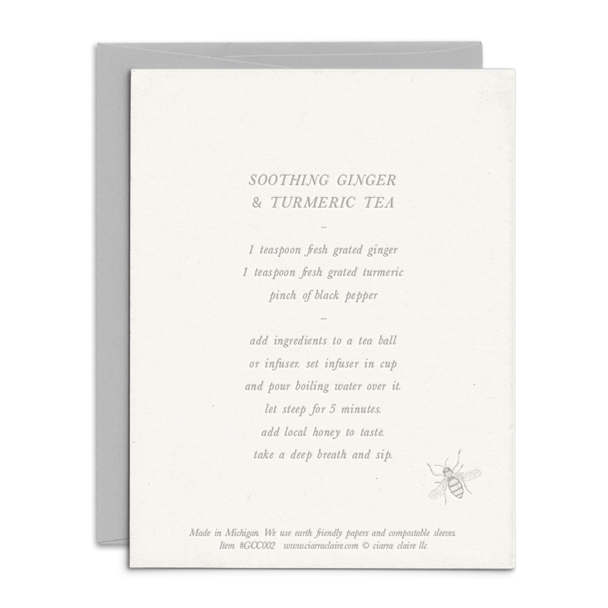 Ciarra Claire - Wholesale Get Well Card - Feel Better Soon | Greeting Card1