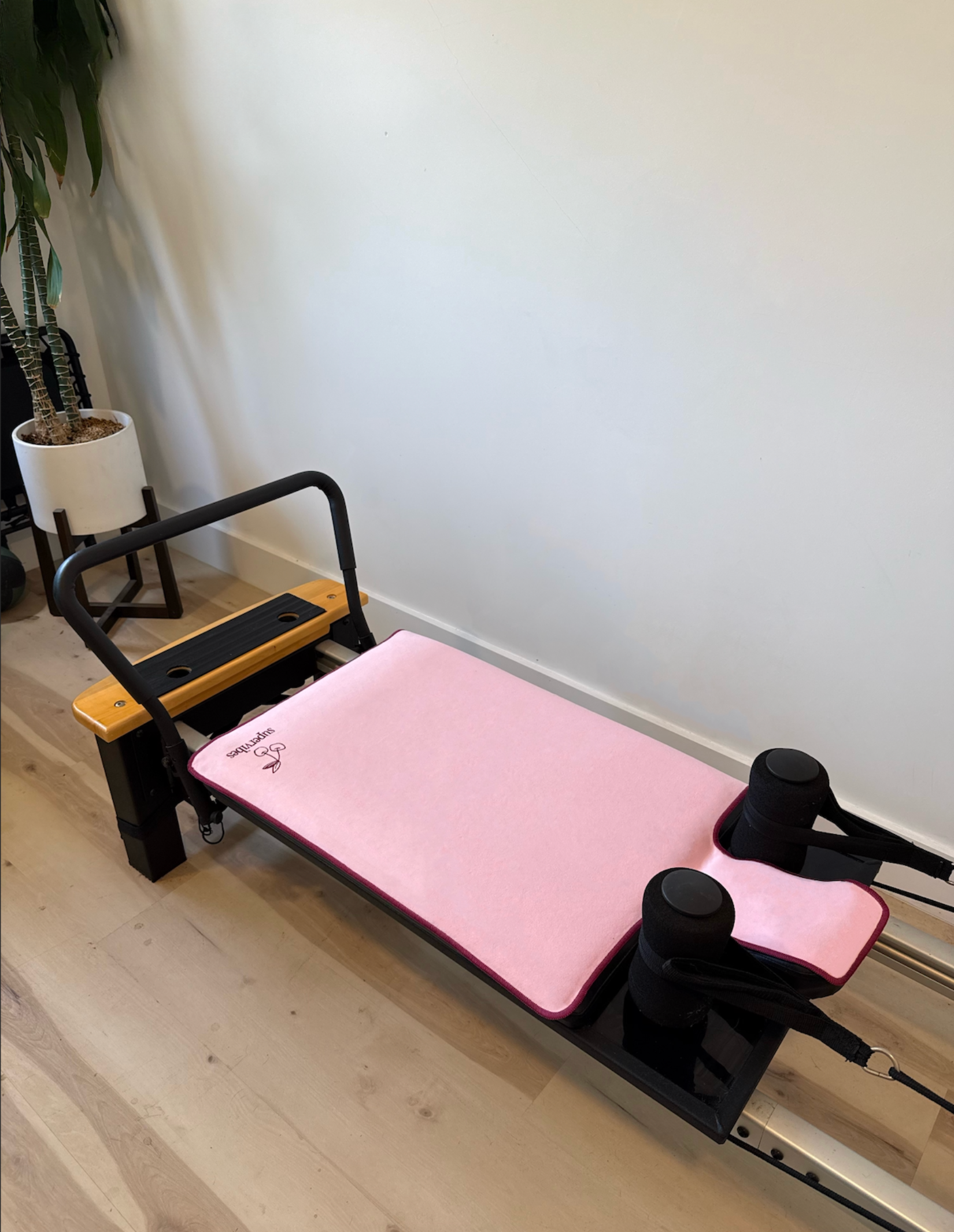 Cotton Candy Pilates Reformer Grip Towel for wholesale on Faire3