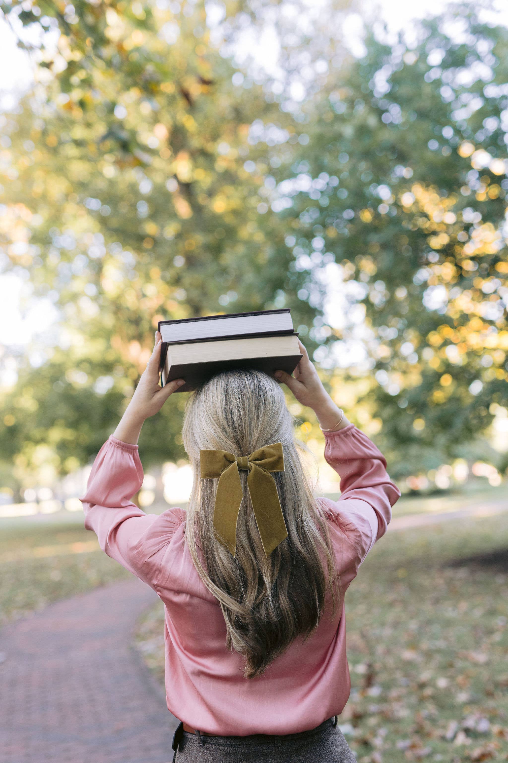 Grace & Grandeur - Wholesale Hair Bow - Women's - Large Velvet Hair Bow Barrette for Women | Bailee Bow15