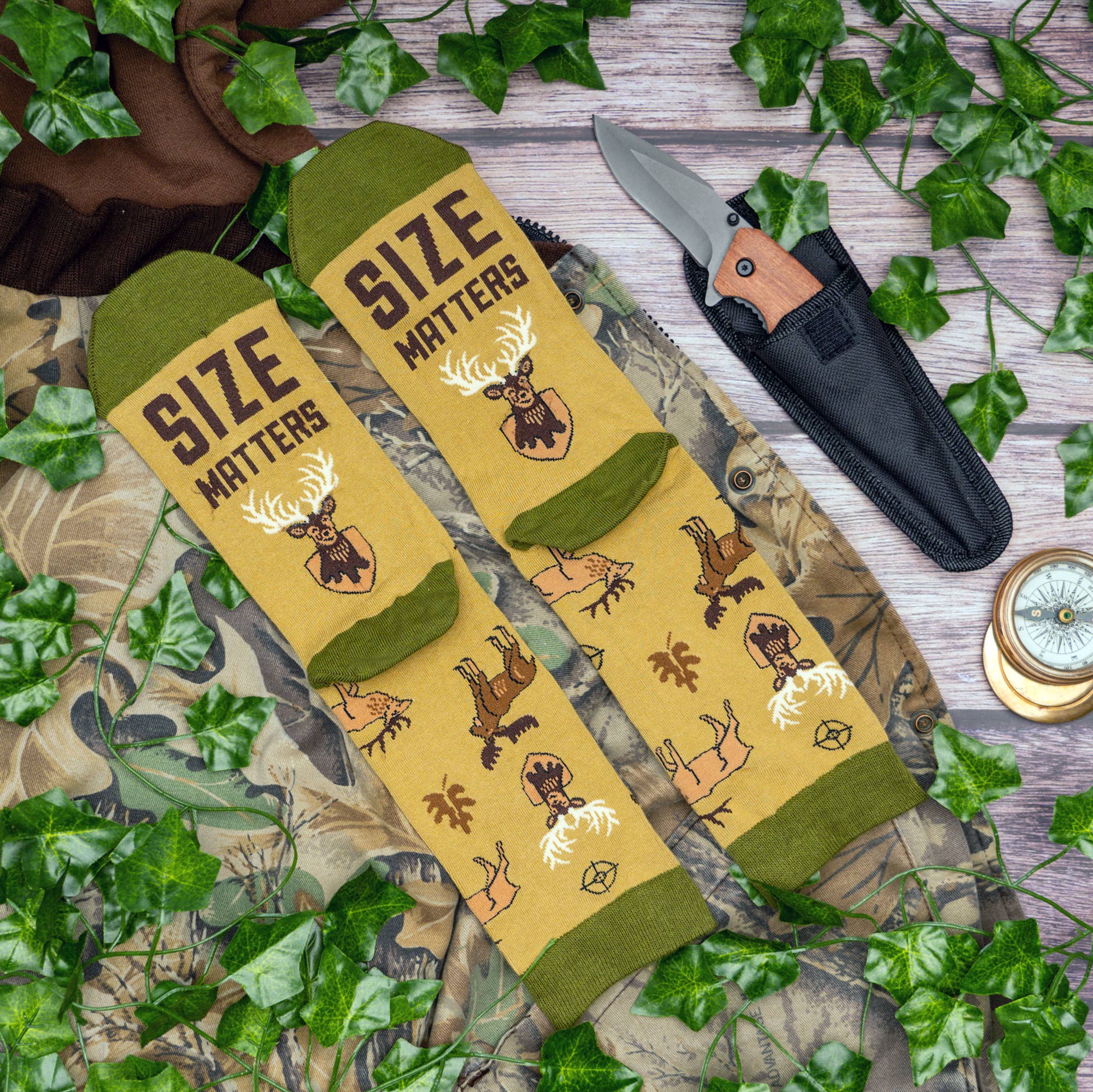 Lavley - Wholesale Socks - Unisex - Size Matters (Hunting) Socks9