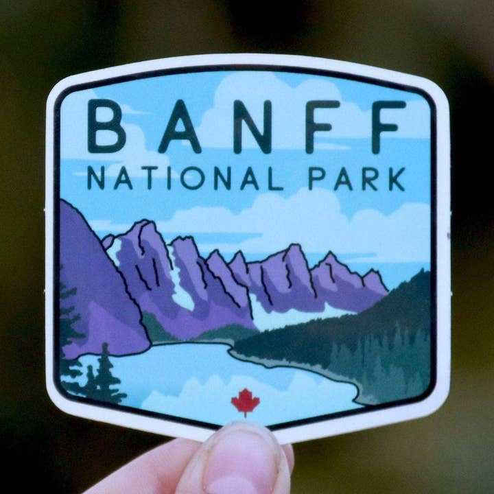 Banff National Park - Vinyl Sticker for wholesale by Squatchy