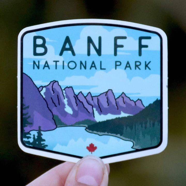 Banff National Park - Vinyl Sticker for wholesale by Squatchy