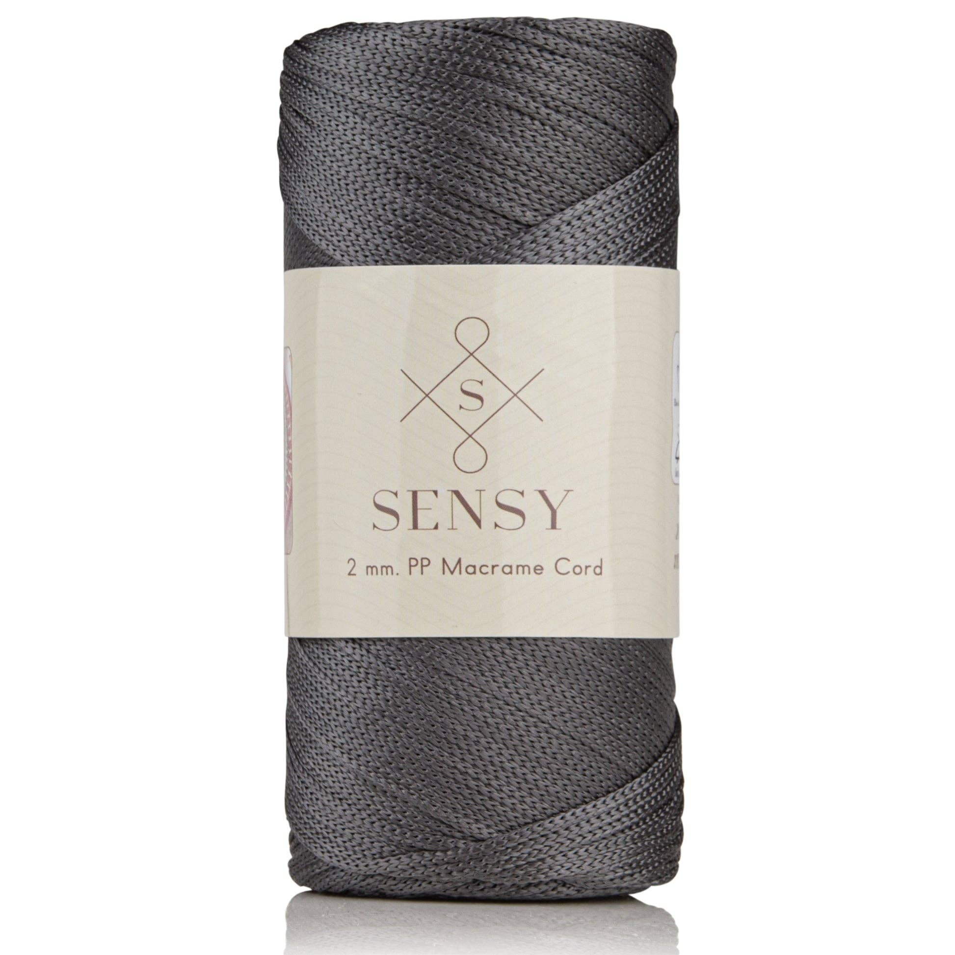 Sensy - Wholesale Garen - Sensy Premium 2 mm macramékoord van 100% polyester - 251 yards (230 meter)4