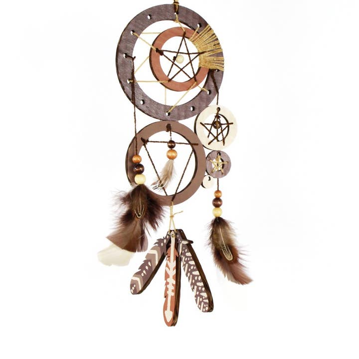 Kit atrapasueños, natural para venta al por mayor de Zucker Feather Products