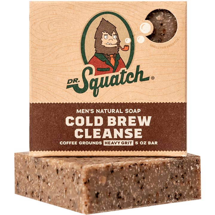 Cold Brew Cleanse Bar Soap - 6 Units for wholesale by Dr. Squatch