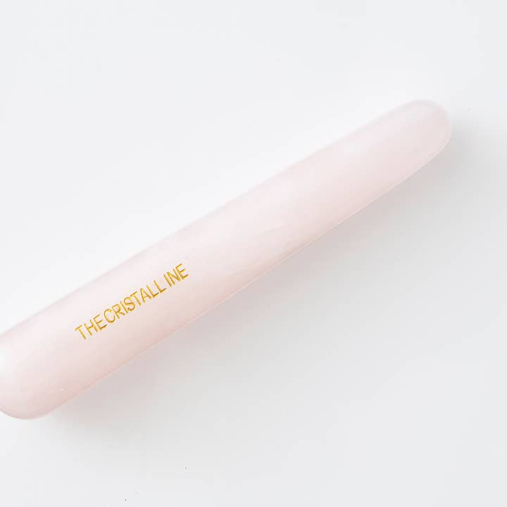 Rose Quartz Massage Wand for wholesale by THE CRISTALLINE