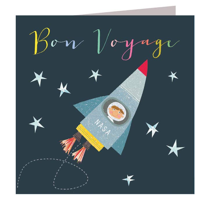 Kali Stileman Publishing – wholesale Everyday greeting card – WO28 Bon Voyage Greetings Card