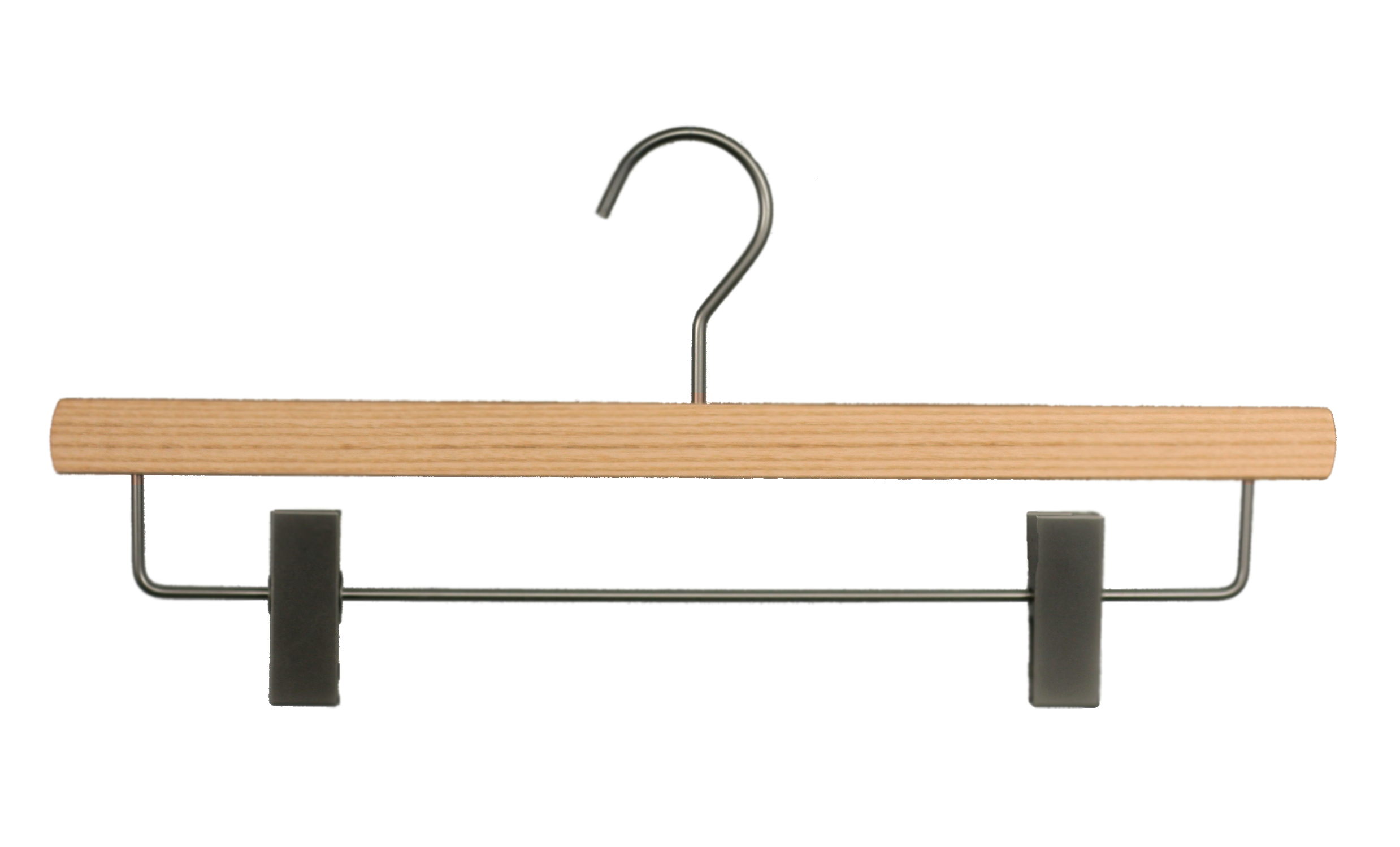 MAWA – wholesale Clothes hangers – Hanger Trend H D with smooth, matte nickel clips0