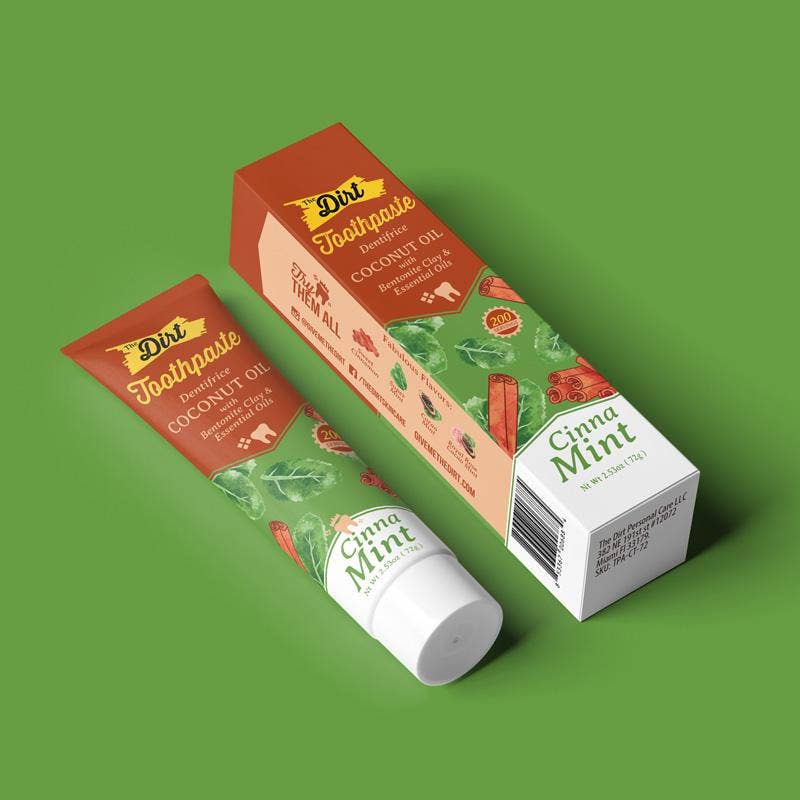 The Dirt Personal Care - Wholesale Toothpaste - Coconut Oil Toothpaste6