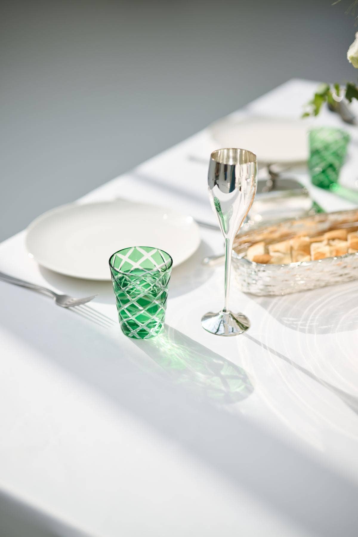 EDZARD - Wholesale Drinking Glass/Cup - Set of 4 Crystal Glasses Dio (Height 10 cm), Hand-Cut5