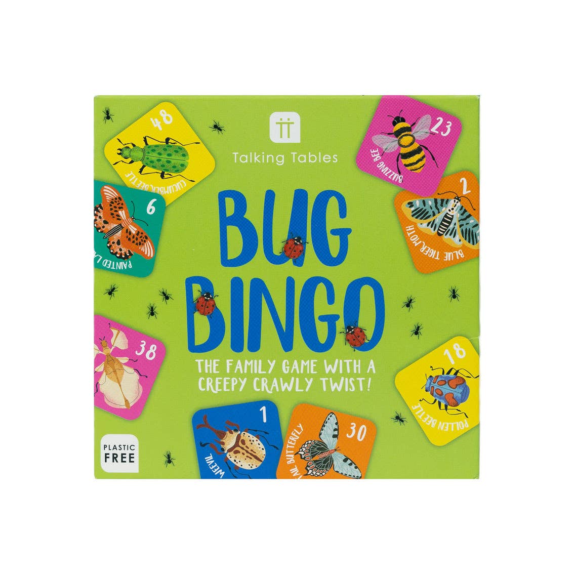 Talking Tables USA - Wholesale Board Game - Bug Bingo Kids Game | Everyday Games |2