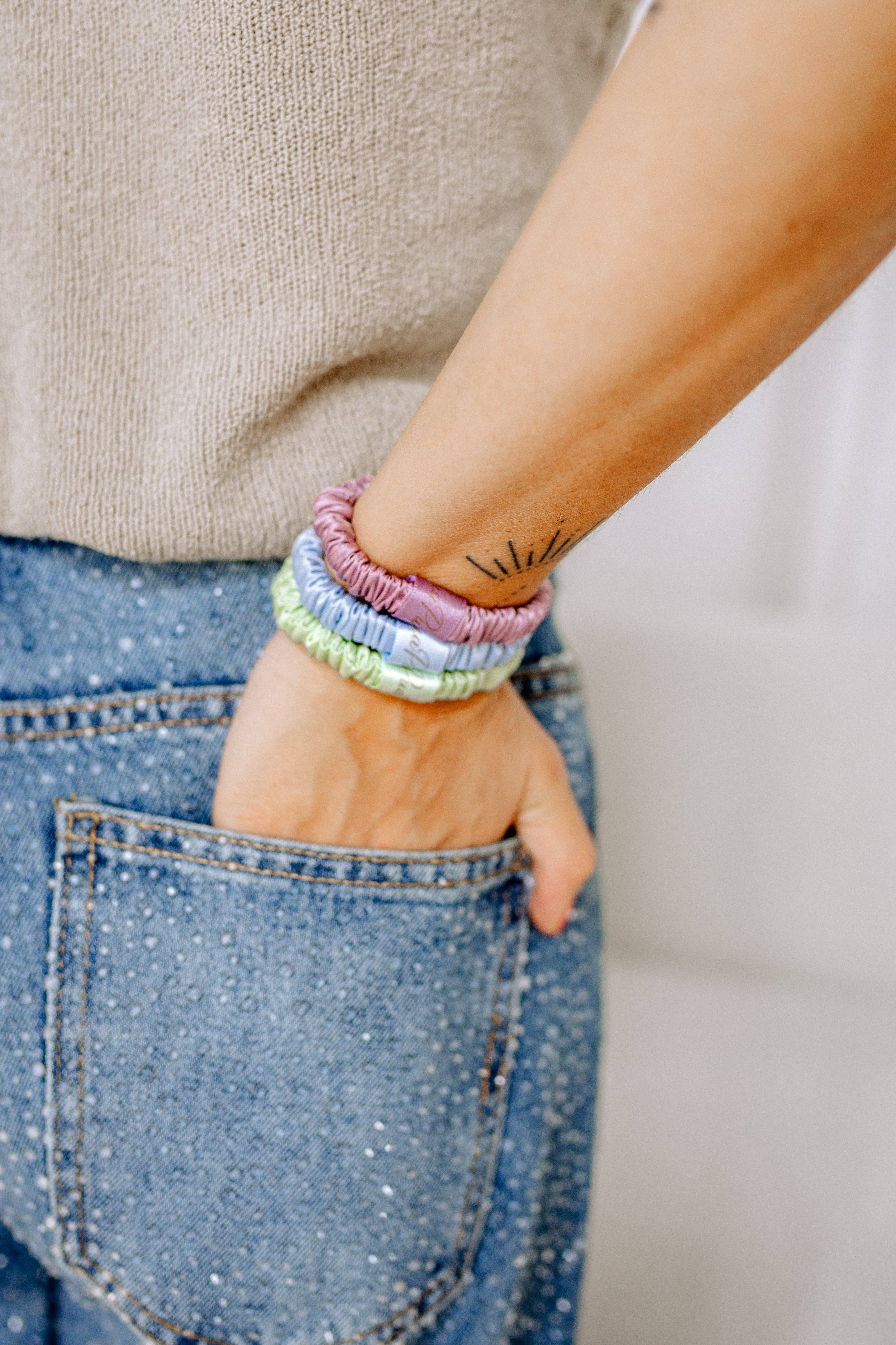 MA°ALAHI Manufaktur - Wholesale Hair Tie - PuaPua Blue Breeze2