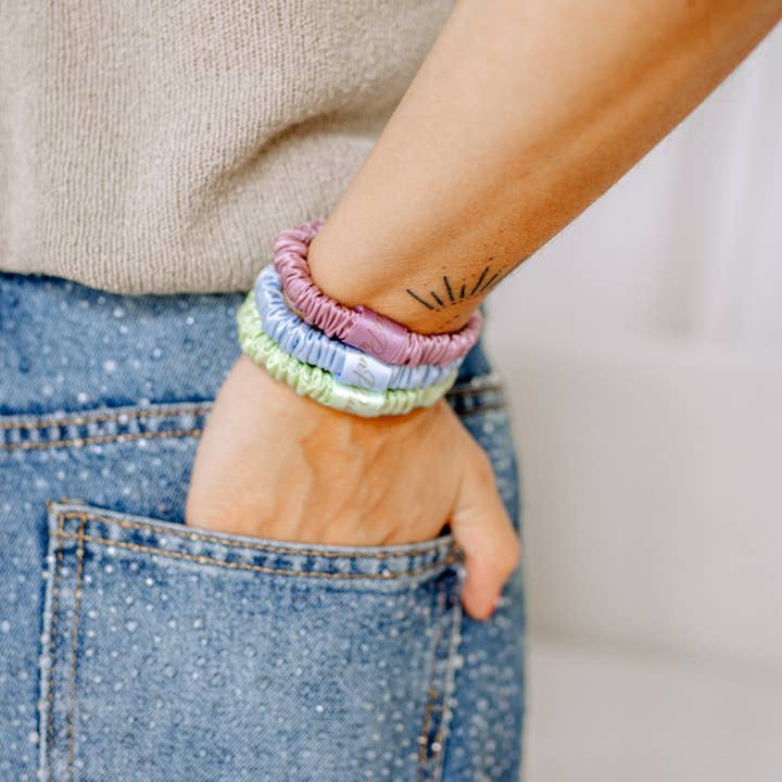 MA°ALAHI Manufaktur - Wholesale Hair Tie - PuaPua Blue Breeze2