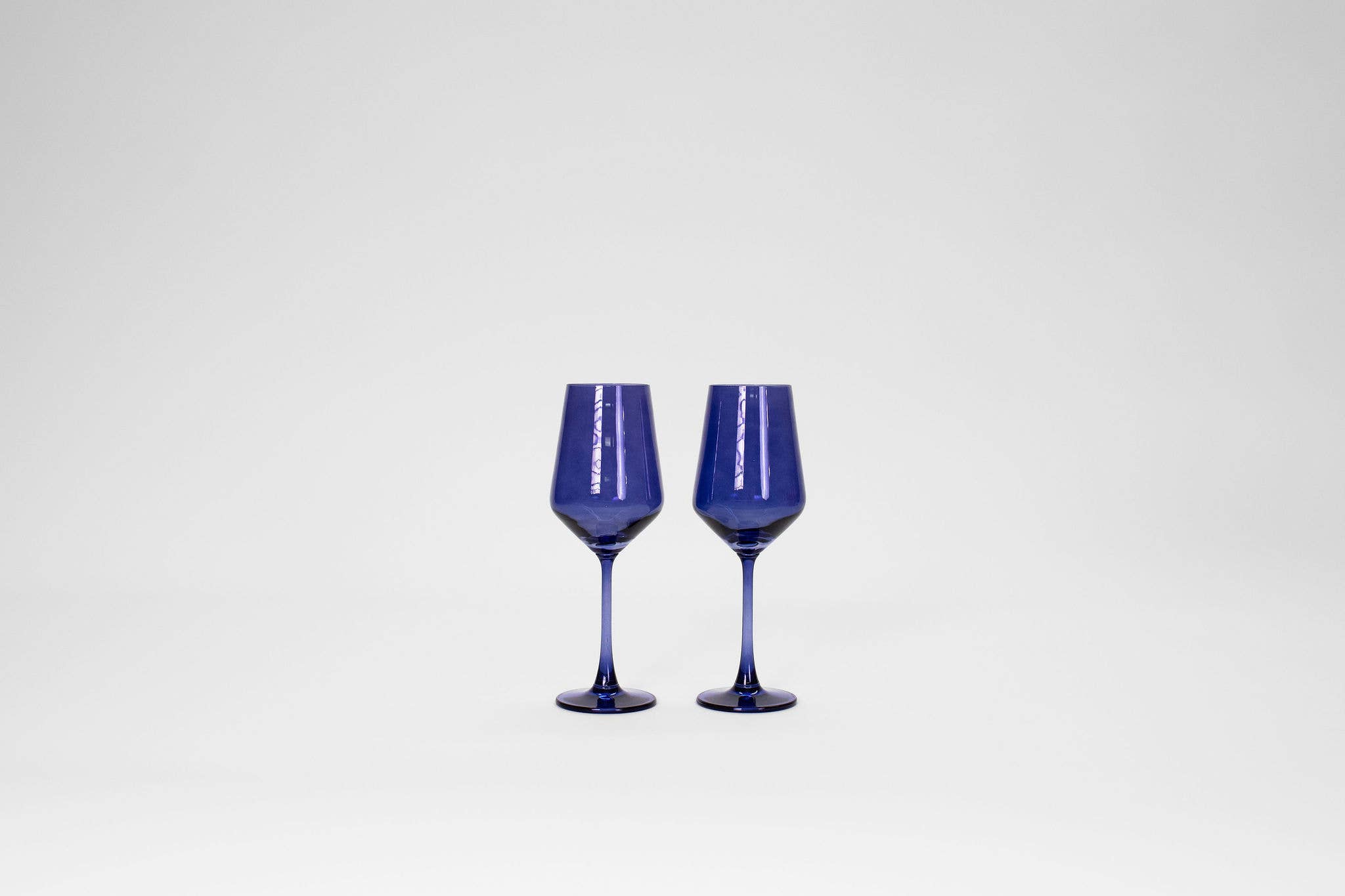 GlassHauseCo - Wholesale Wine Glass - Indigo-go - Colored Wine Glass1