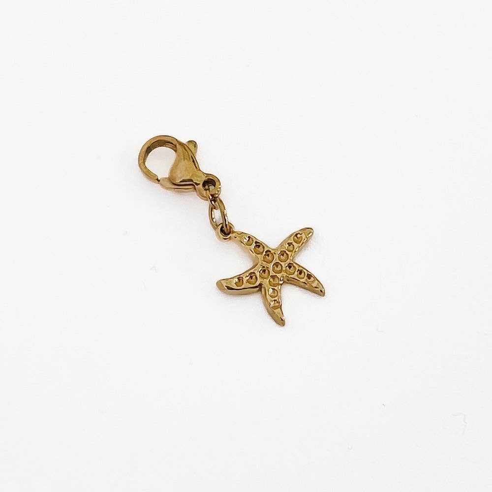 Gold Beachy Vibes Charm Bar Charms - WATERPROOF Wholesale for wholesale on Faire0