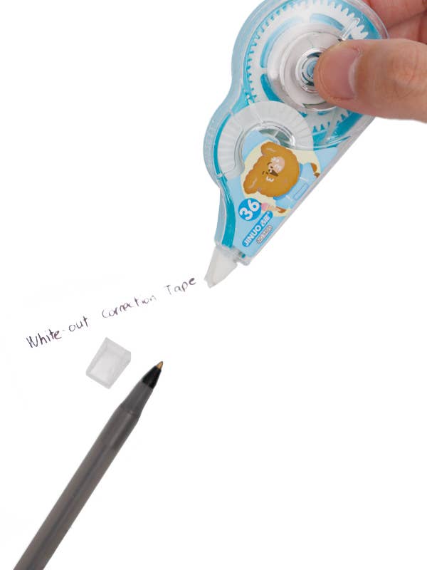 Puppy Print 24 Bundle Set Novelty White-Out Correction Tape for wholesale by Cap Zone