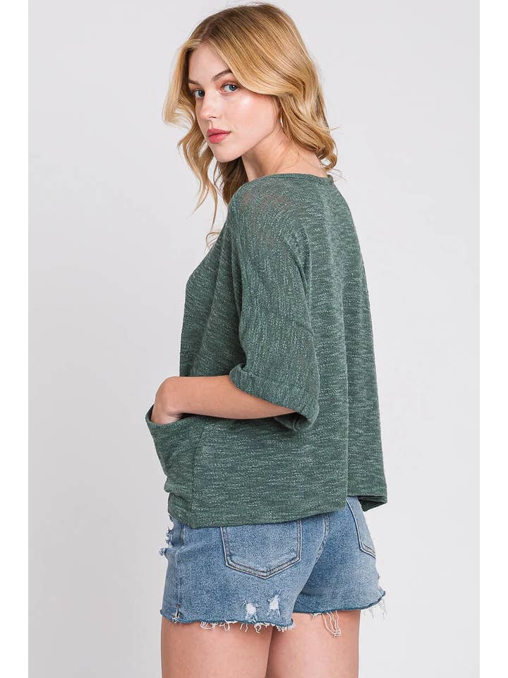 Final Touch - Vendita all'ingrosso Tunica - Donna - Top a Girocollo Vestibilità Ampia - T3121414