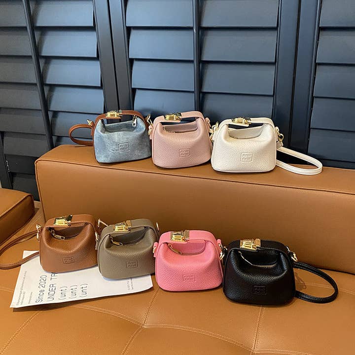 Trendy Solid Color Kids' Tote Bag Stylish Denim Handbag for wholesale by The Find Peaks