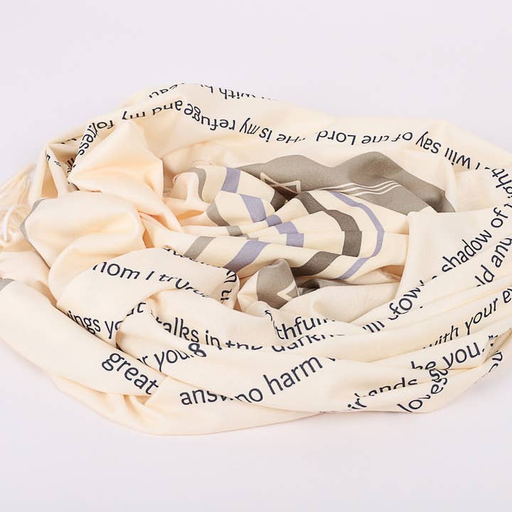 Swanson Christian Products - Wholesale Scarf - Unisex - Shawl Fashion Prayer - Psalm 91