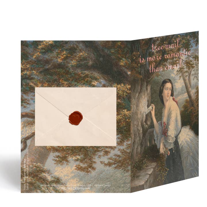 Pictrix Design - Wholesale Love Card - "Tree mail" A6 greeting card 2