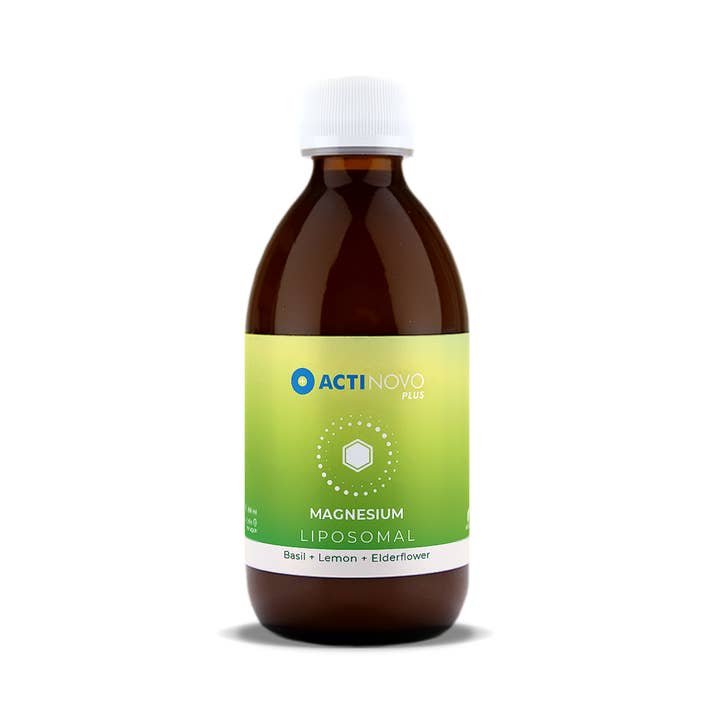 ActiNovo - Wholesale Oral Supplement/Vitamin - Liposomal magnesium | basil, lemon & elderberry | vegan