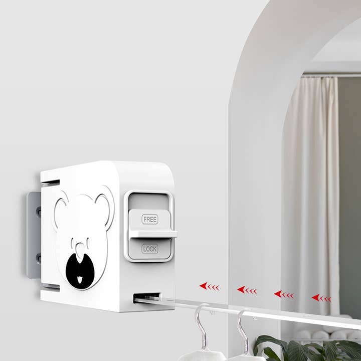 SOGA International Pty Ltd - Wholesale Clothes hangers - 160mm Wall-Mounted Clothes Line Dry Rack6