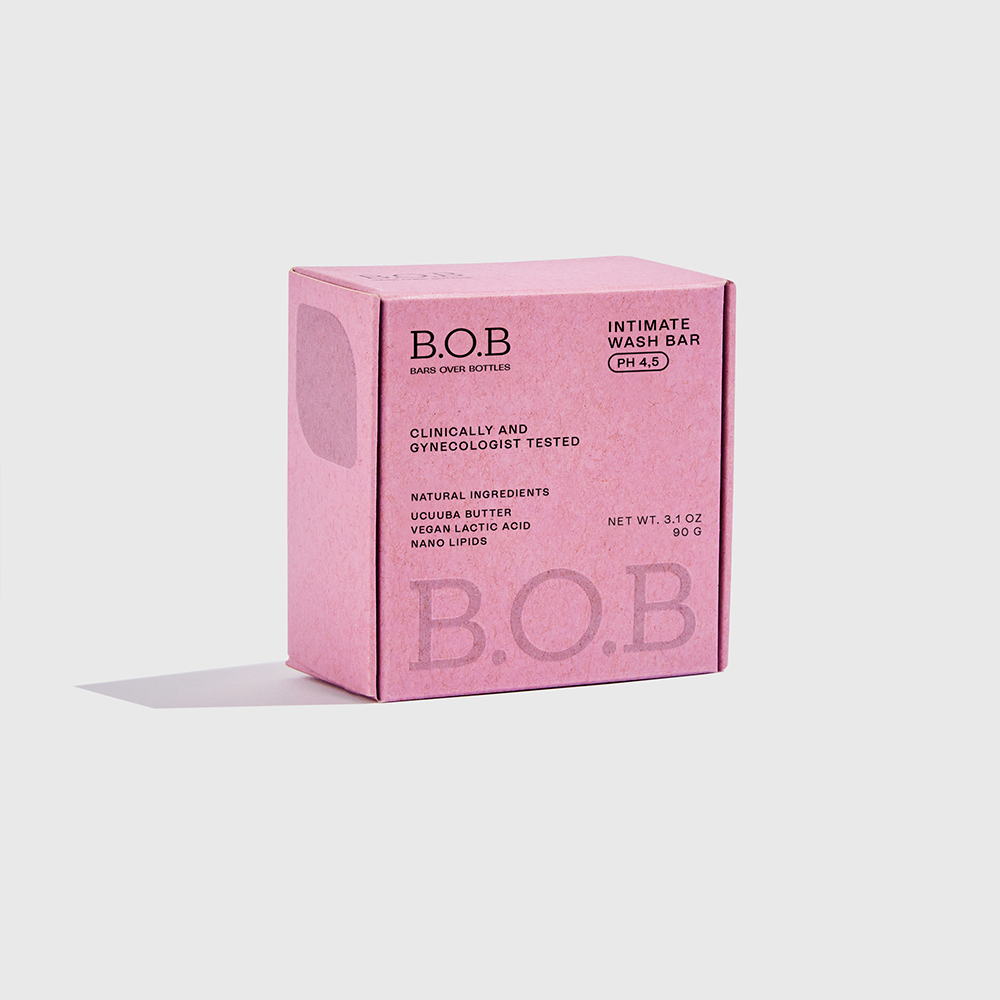 B.O.B Bars Over Bottles - Wholesale Intimate Cleanser/Wipe - Intimate Wash Bar | Vegan | pH Balanced | Plastic-Free1