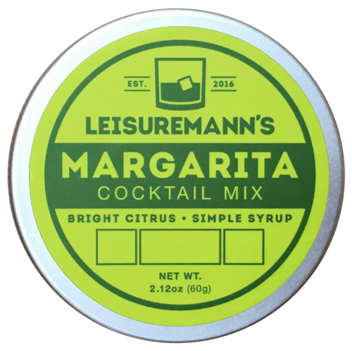 Leisuremann's Cocktail Mixes - Vente Mélange/sirop pour cocktails - Pot de mélange à cocktail Margarita1