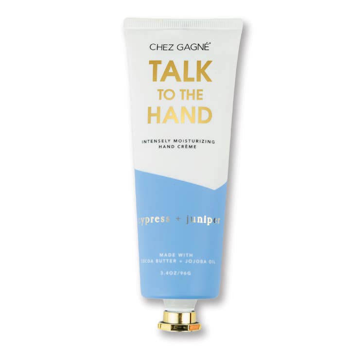 Talk to the Hand - Cypress + Juniper - Clean + Vegan Hand Crème - 3.4oz for wholesale by Chez Gagné