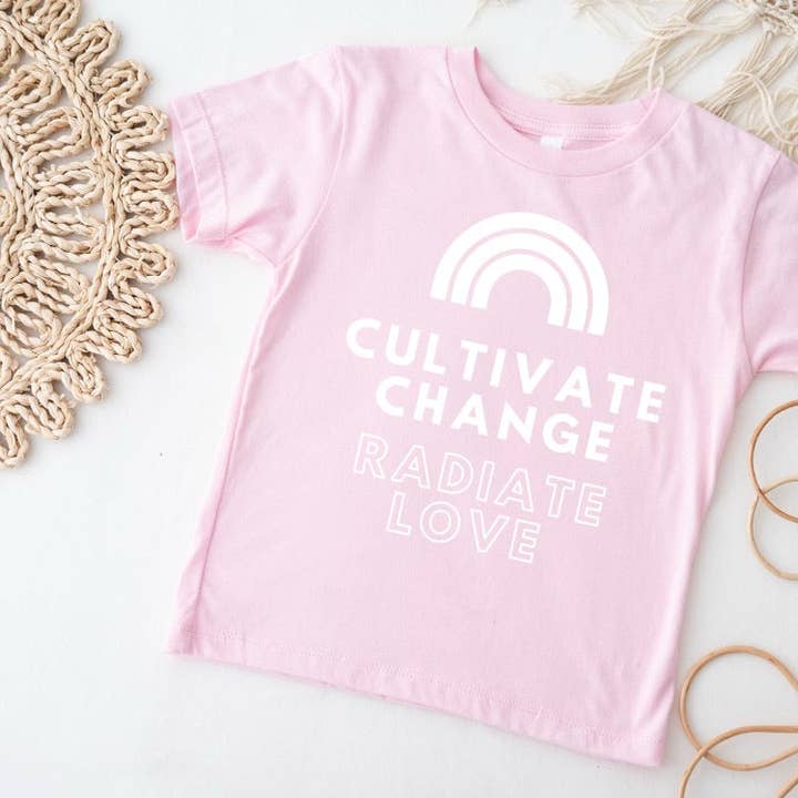 PEUTER - Cultiveer Verandering T-Shirt voor wholesale door Say Hello Threads